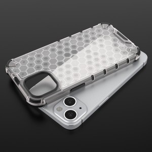 iPhone 13 Honeycomb armor TPU tok fekete