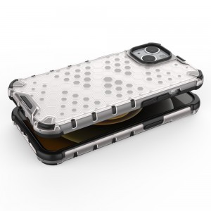 iPhone 13 Honeycomb armor TPU tok fekete