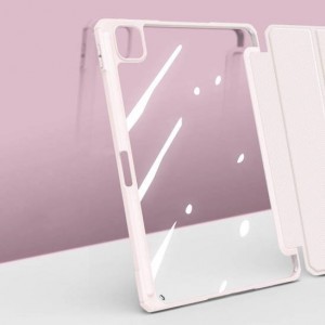 iPad Pro 11 2018/2020/2021 Dux Ducis Toby Wallet tok rózsaszín