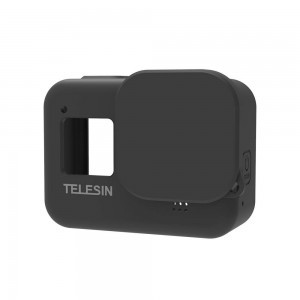 TELESIN szilikon tok GoPro Hero 8 akciókamerához fekete (GP-PTC-802-BK)-1