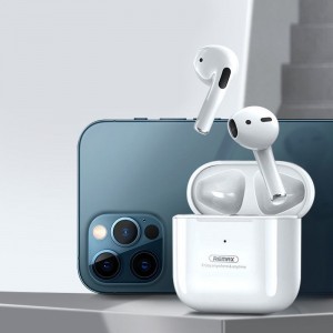 Remax TWS Bluetooth vezeték nélküli fülhallgató fehér