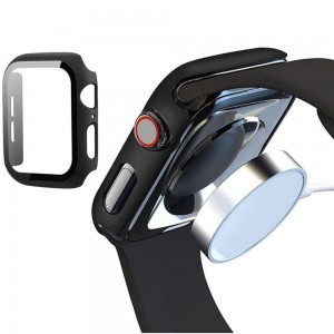 Apple Watch 7 (41mm) Tech-Protect Defense360 tok és üvegfólia fekete