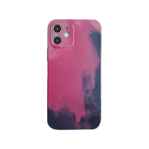 iPhone 13 Pro TPU tok színes mintával Alphajack (C1)  lila rózsaszín