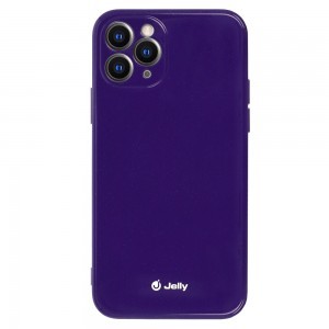 Samsung Galaxy A02S Jelly szilikon tok lila