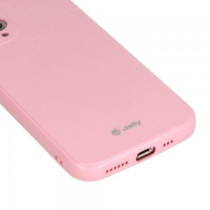 Samsung Galaxy A02S Jelly szilikon tok világos rózsaszín