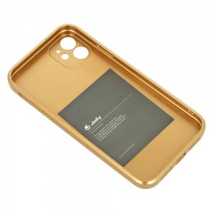 Samsung Galaxy A02S Jelly szilikon tok arany