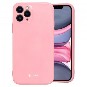 Samsung Galaxy A22 4G Jelly szilikon tok világos rózsaszín