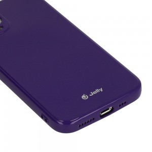 Samsung Galaxy A22 5G Jelly szilikon tok lila