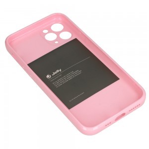 Samsung Galaxy A22 5G Jelly szilikon tok világos rózsaszín