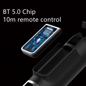 Bluetooth selfie bot és tripod bluetooth távirányítóval fekete