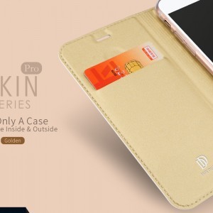 iPhone 13 mini Dux Ducis Skinpro fliptok rózsaszín