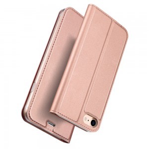 iPhone 13 mini Dux Ducis Skinpro fliptok rózsaszín