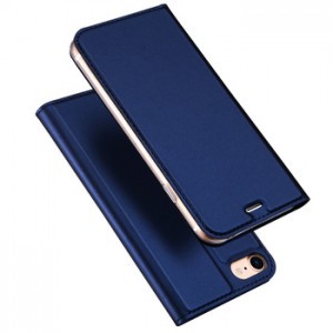 Samsung Galaxy A22 5G Dux Ducis Skinpro fliptok kék