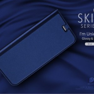 Samsung Galaxy A02 Dux Ducis Skinpro fliptok kék