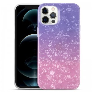 iPhone 13 Pro TPU tok színes mintával Alphajack (P3) lila-rózsaszín