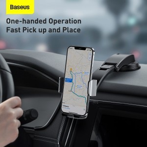 Baseus Easy Control autós telefotartó szellőzőre és műszerfalra szürke
