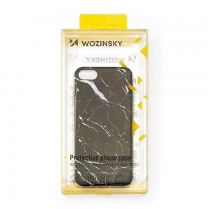 iPhone 13 Pro Max Wozinsky márvány mintás tok fekete