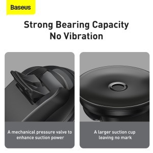 Baseus Easy Control autós telefotartó szellőzőre és műszerfalra fekete