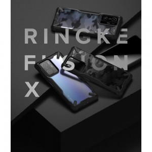 Xiaomi 11T 5G / 11T Pro 5G Ringke Fusion X tok terepmintás fekete (FX587E73)