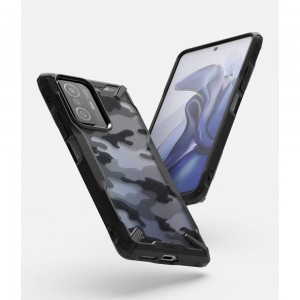 Xiaomi 11T 5G / 11T Pro 5G Ringke Fusion X tok terepmintás fekete (FX587E73)