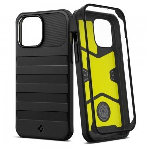 iPhone 13 Pro Spigen GEO Armor 360 tok fekete (ACS03291)