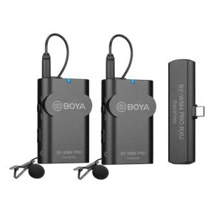 BOYA BY-WM4 Pro-K6  2.4GHz Univerzális vezeték nélküli szett (Android | 1+2)