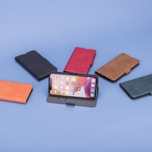 Xiaomi Mi 11i / Poco F3 / F3 Pro / Redmi K40 / K40 Pro Smart Puro Mágneses fliptok piros