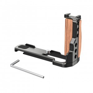 SmallRig L-Bracket, L-konzol fa markolattal, vakupapucs foglalattal Sony RX100 III/IV/V(VA)/VI/VII kamerákhoz (LCS2438)-11