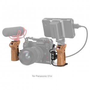 SmallRig oldalsó fa fogantyú, markolat exponáló gombbal Panasonic és Fujifilm MILC kamerákhoz (2934)-5