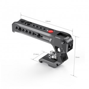 SmallRig NATO felső fogantyú felvételt indító gombbal Panasonic és Fujifilm MILC kamerákhoz (2880B)-6