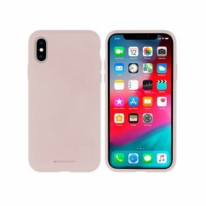 Samsung A03S Mercury szilikon tok Pink Sand