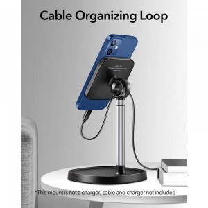 ESR HaloLock asztali telefontartó MagSafe támogatással fekete