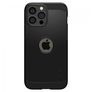 iPhone 13 Pro Max Spigen Tough Armor tok MagSafe kompatibilis fekete (ACS03225)