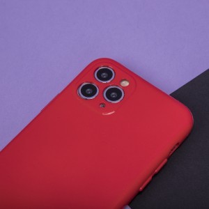 Xiaomi Mi 11 Jelly szilikon tok piros