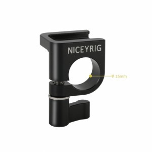 NICEYRIG vakupapucs foglalat 15mm Rod Clamp, rúd csatlakozással (426)-1