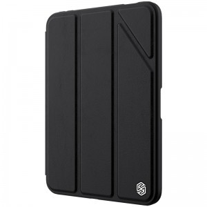 iPad Mini 6 2021 Nillkin Bevel Környezetbarát Bőr Tok Fekete