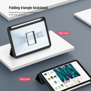 iPad Mini 6 2021 Nillkin Bevel Környezetbarát Bőr Tok Matcha Green