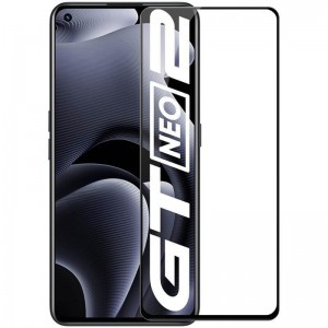 Realme GT Neo 2 Nillkin 2.5D CP+ PRO kijelzővédő 9H üvegfólia fekete