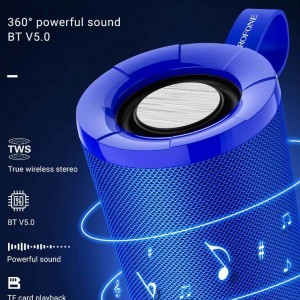 Borofone Beyond BR1 Vezeték nélküli bluetooth hangszóró türkiz