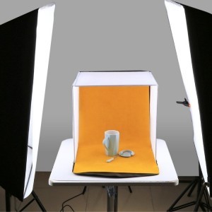 PULUZ fotódoboz, fotósátor 40x40cm 5db háttérrel (PU5140)-2