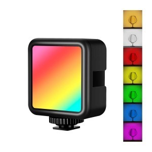 PULUZ mini RGB LED lámpa, videólámpa (PU560B)