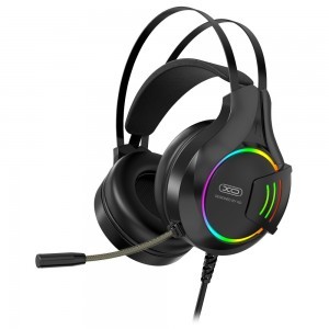 XO GE-04 Vezetékes gamer Fejhallgató 3.5mm jack audio fekete