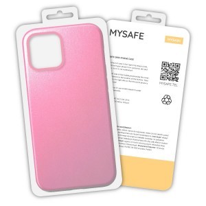 iPhone 12 / 12 Pro MySafe Skin tok világos rózsaszín
