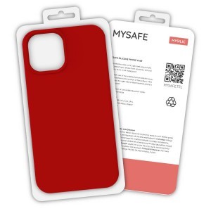 iPhone 13 MySafe Silicone tok piros