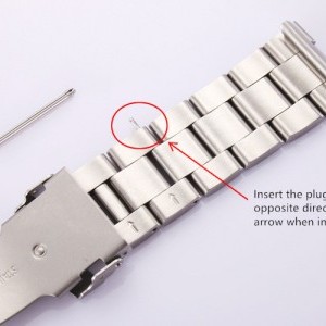 Apple Watch 4/5/6/7/8/SE (38/40/41mm) fém óraszíj rose gold színű Alphajack