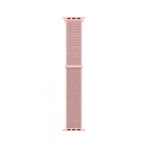 Apple Watch 4/5/6/7/8/SE (38/40/41mm) nylon óraszíj rózsaszín színű Alphajack