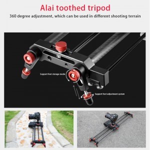 YELANGU L60TC 60cm motoros karbon kamera slider-6