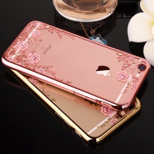 iPhone 13 mini Diamond Flower tok rose gold