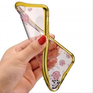 iPhone 13 Diamond Flower tok arany