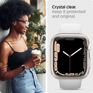 Apple Watch 4 / 5 / 6 / 7 / Se (44 / 45 MM) Spigen Liquid Crystal Tok Crystal Clear